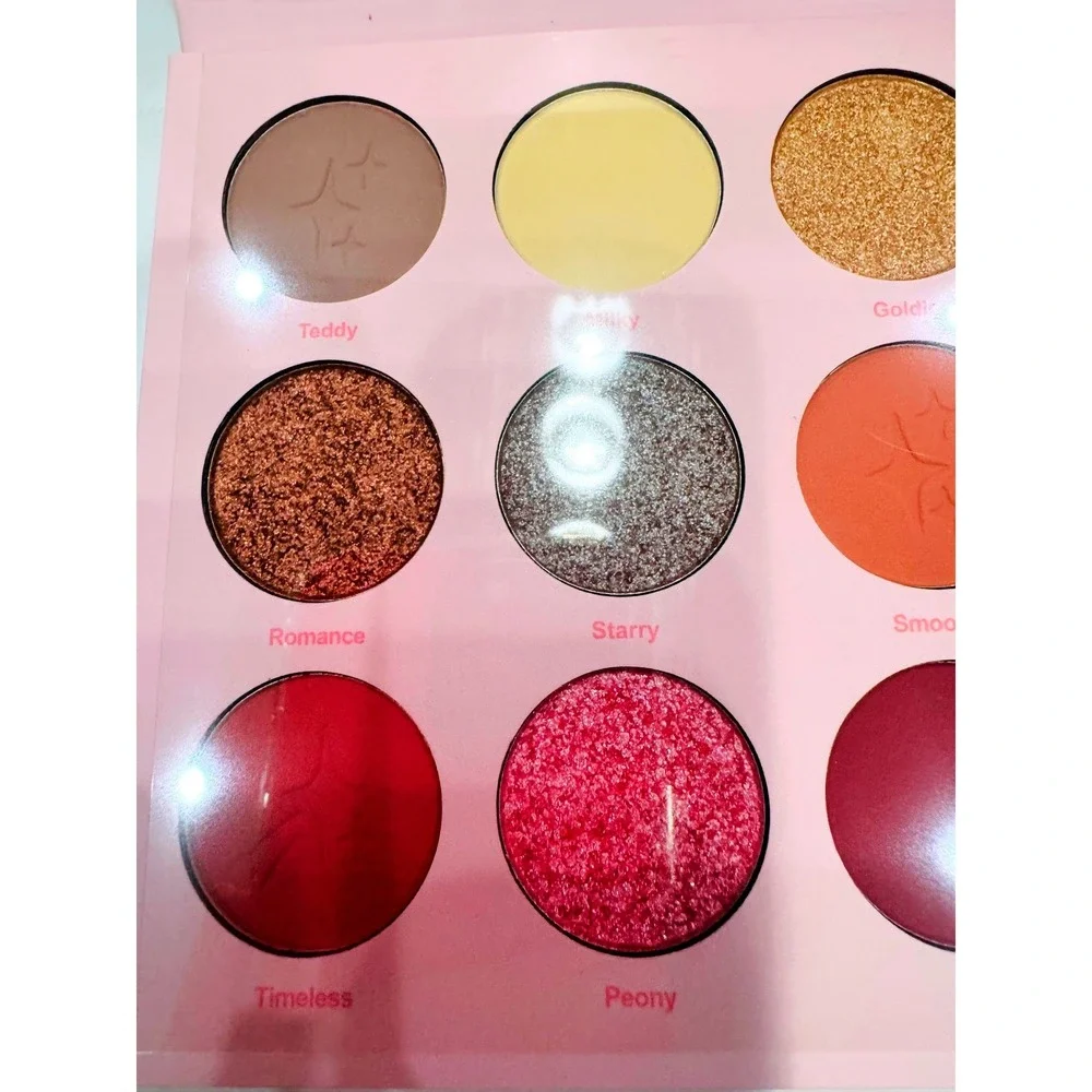 Moonslice Beauty‎ Celestial Crush Eyeshadow Palette Womens 15 Pan Pink Starry